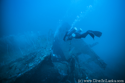 HMS Hermes diver